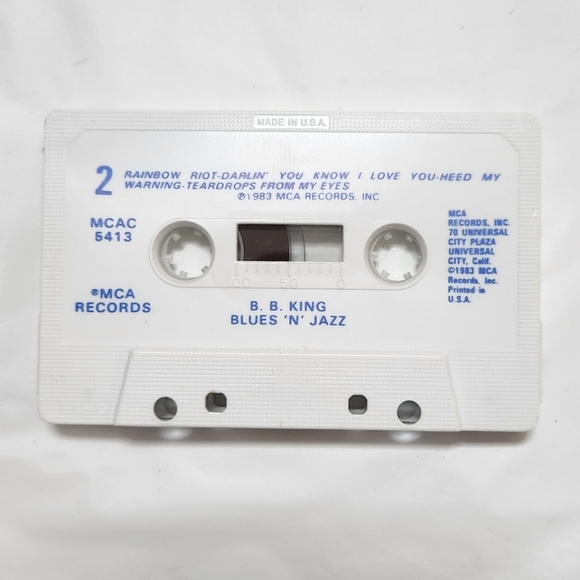 Vintage B.B. King Cassette Tapes - Picture 5 of 7